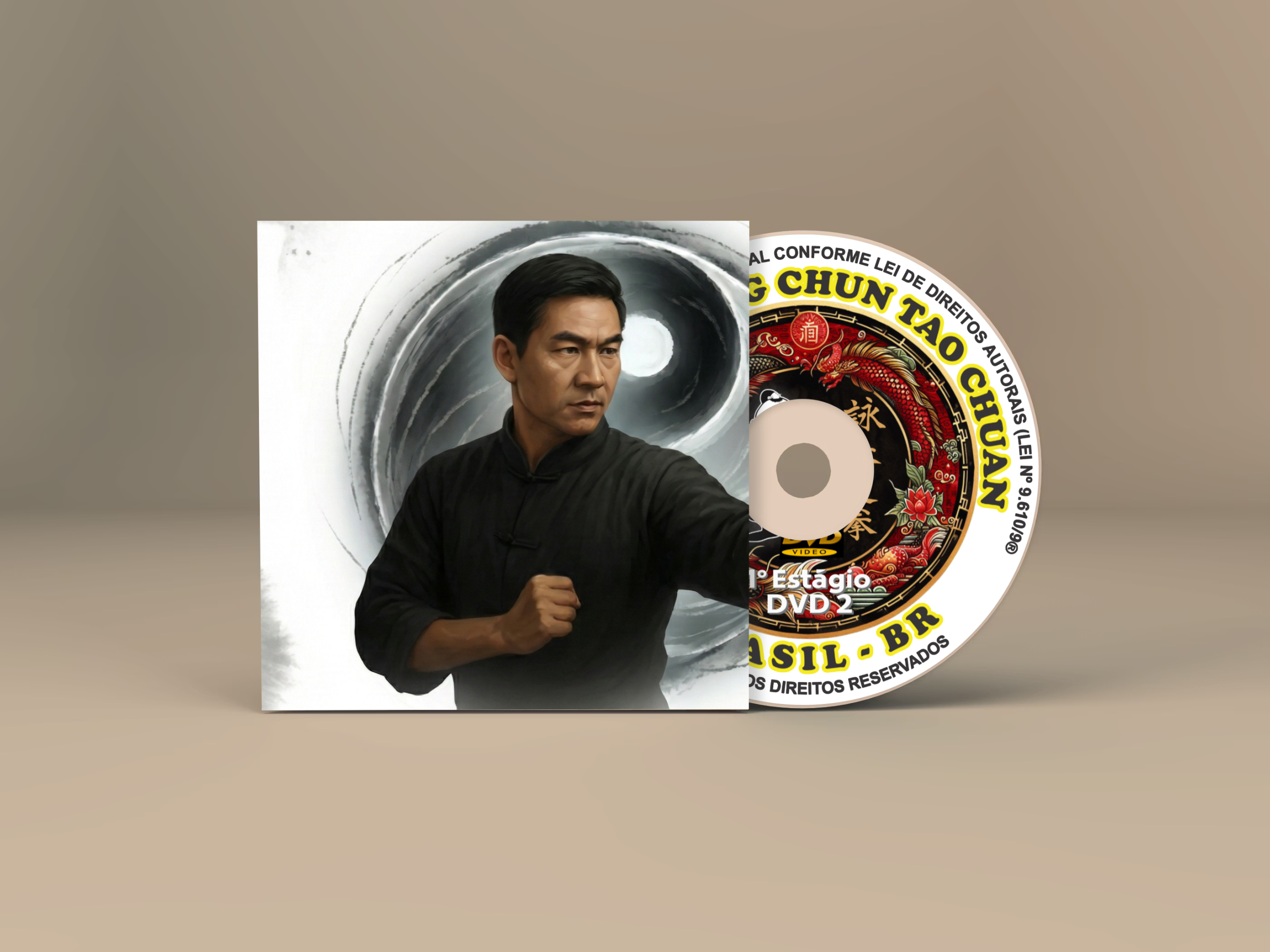 Lançamento DVDs do 1º estágio completo do Wing Chun Tao Chuan