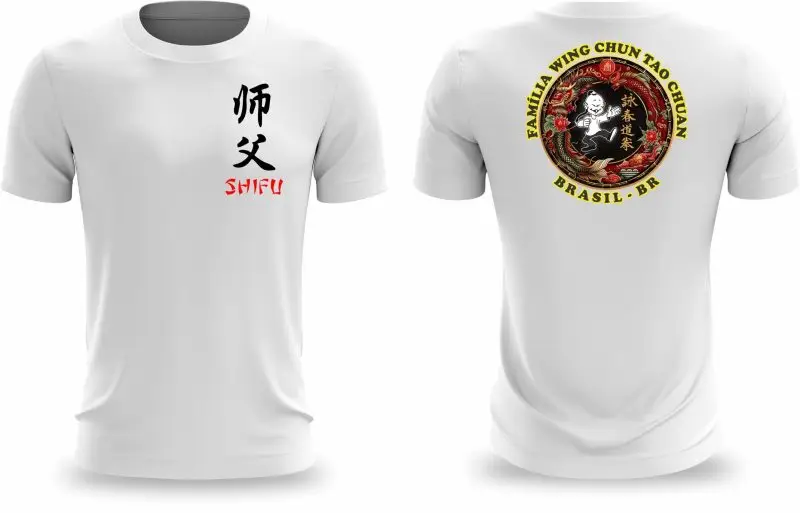 Camiseta padrão da família Wing Chun Tao Chuan - Imagem 4