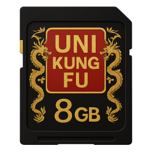 SD Card 8g contendo o 1º e Segundo Estágio do Wing Chun Tao Chuan completo