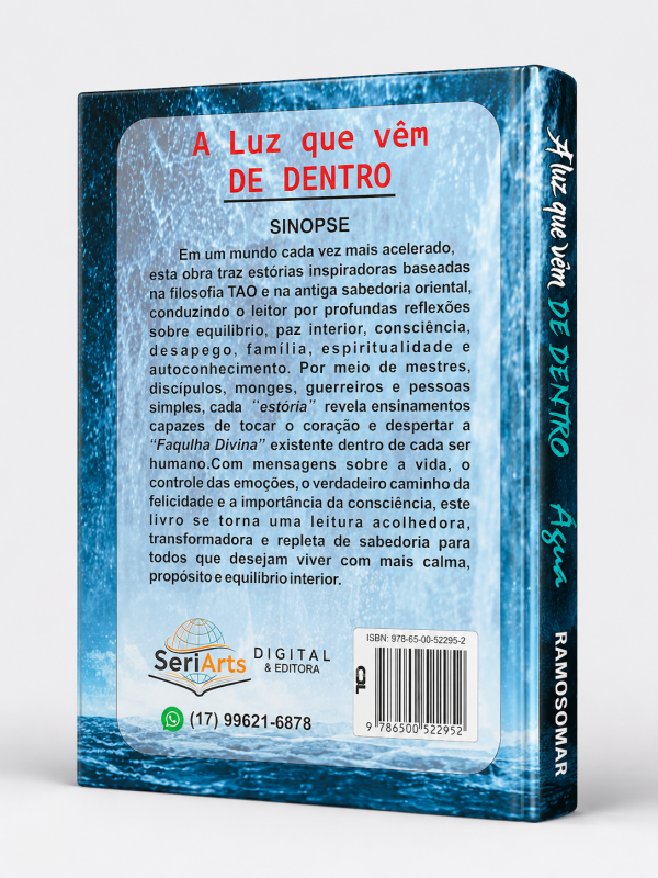 Livro: A Luz que Vêm de Dentro - Água / Sem Aba - Imagem 3